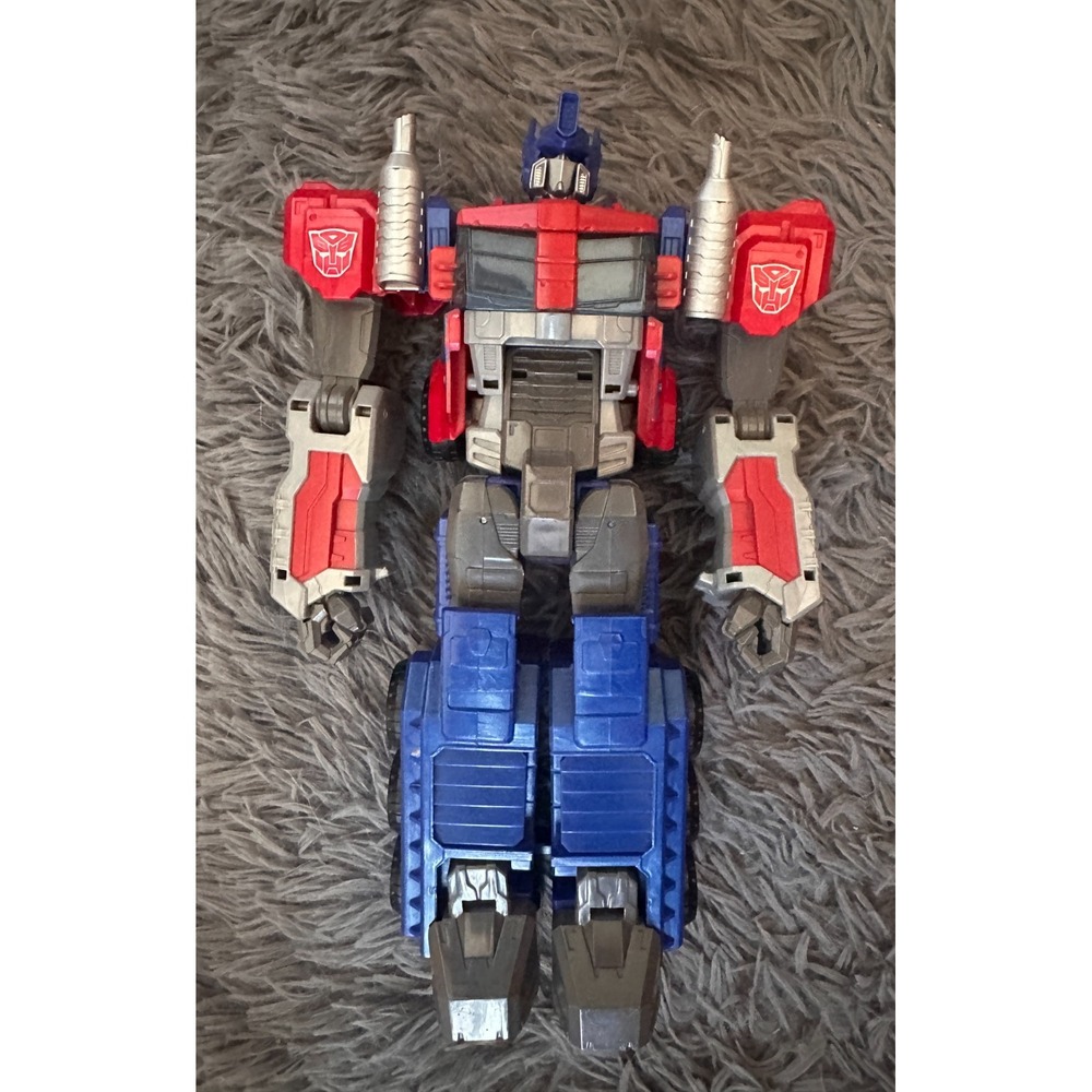 Transformers Optimus Prime C2001 Cyber Commander Series 11" Hasbro Figure